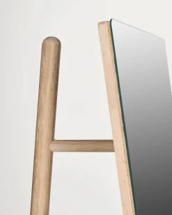 Kave Home Kapstok Keisy met Spiegel 45x160cm