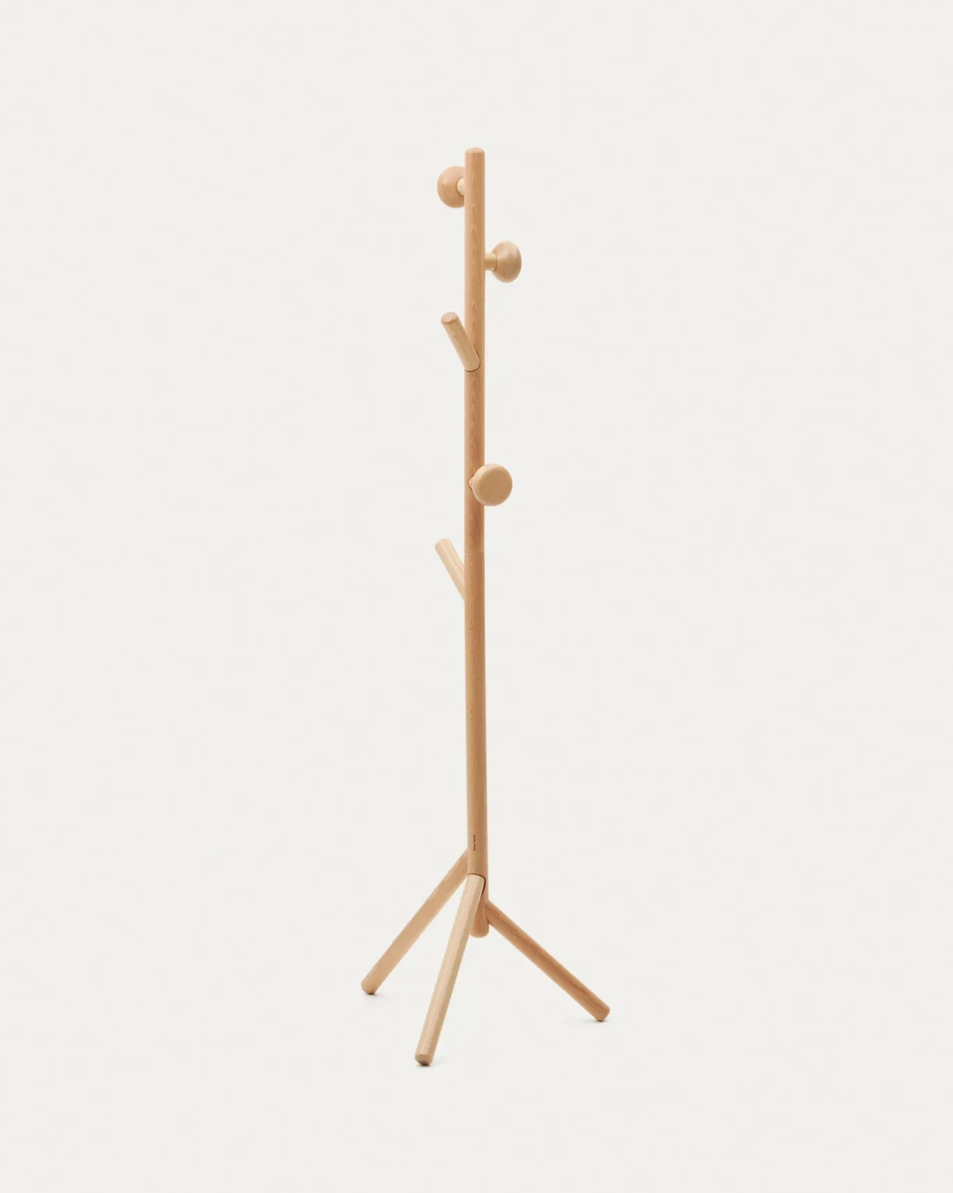 Kave Home Kapstok Nadue Massief Beukenhout Naturel 170cm