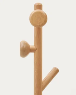 Kave Home Kapstok Nadue Massief Beukenhout Naturel 170cm