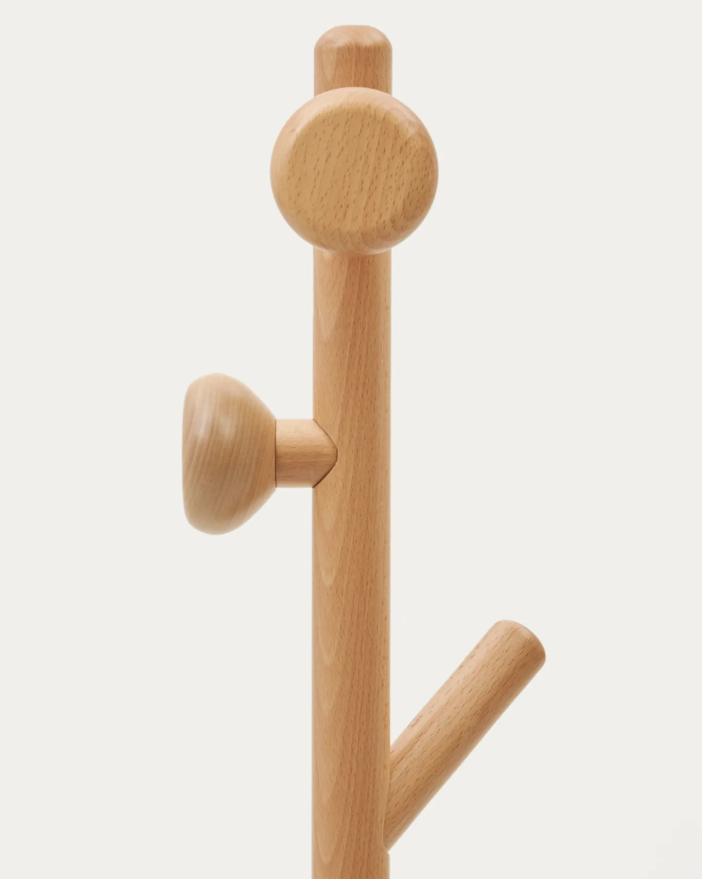 Kave Home Kapstok Nadue Massief Beukenhout Naturel 170cm