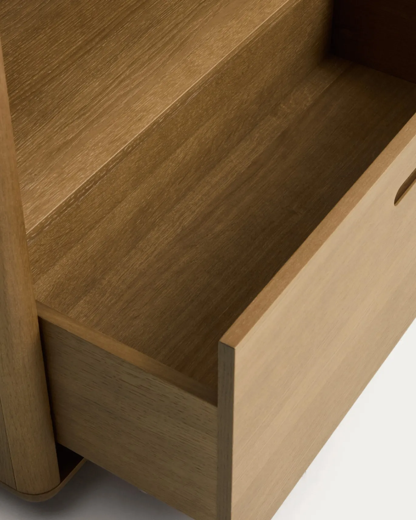 Kave Home Kast Arelida Eiken Lichtbruin 185cm