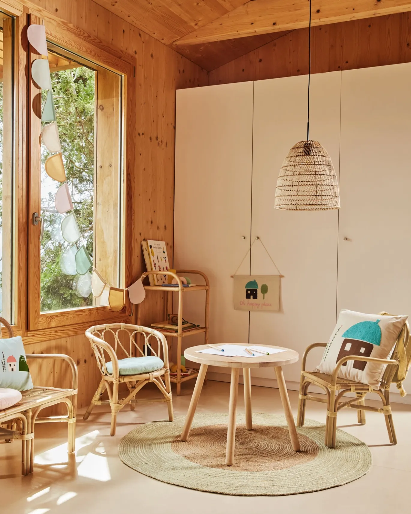 Kave Home Kinderstoel Lumila Rotan