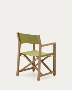 Kave Home Klapstoel Vilara Groen Outdoor Acaciahout