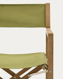 Kave Home Klapstoel Vilara Groen Outdoor Acaciahout