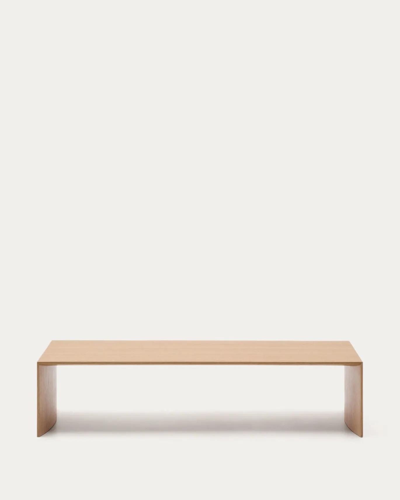 Kave Home Koffietafel Litto Natuurlijk Afgewerkt Eikenfineer 140x70cm