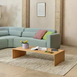 Kave Home Koffietafel Litto Natuurlijk Afgewerkt Eikenfineer 140x70cm