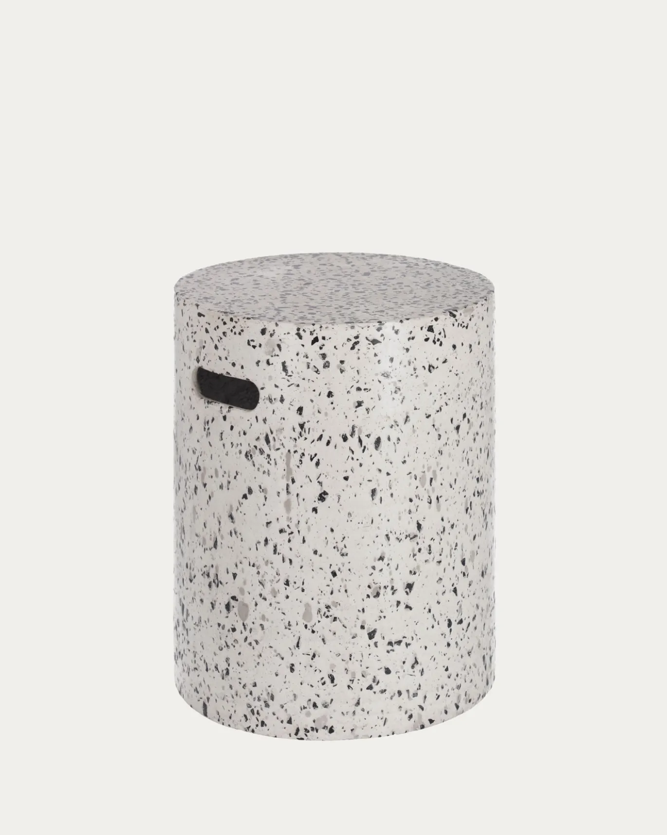 Kave Home Kruk Jenell Wit Terrazzo Ø35cm