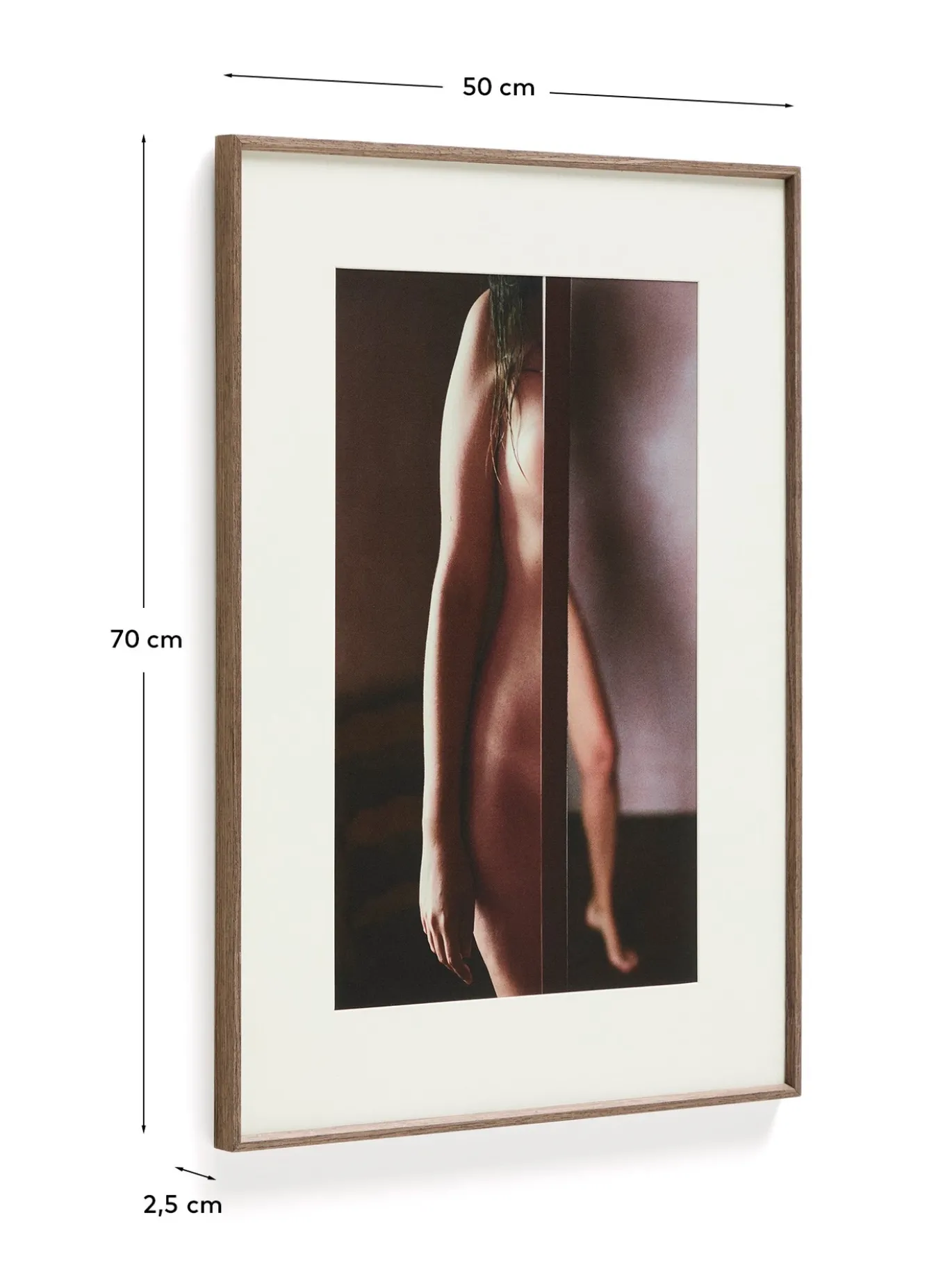 Kave Home Kunstwerk Zavira Female Body 50x70cm