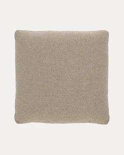 Kave Home Kussen Blok Chenille Beige 60cm