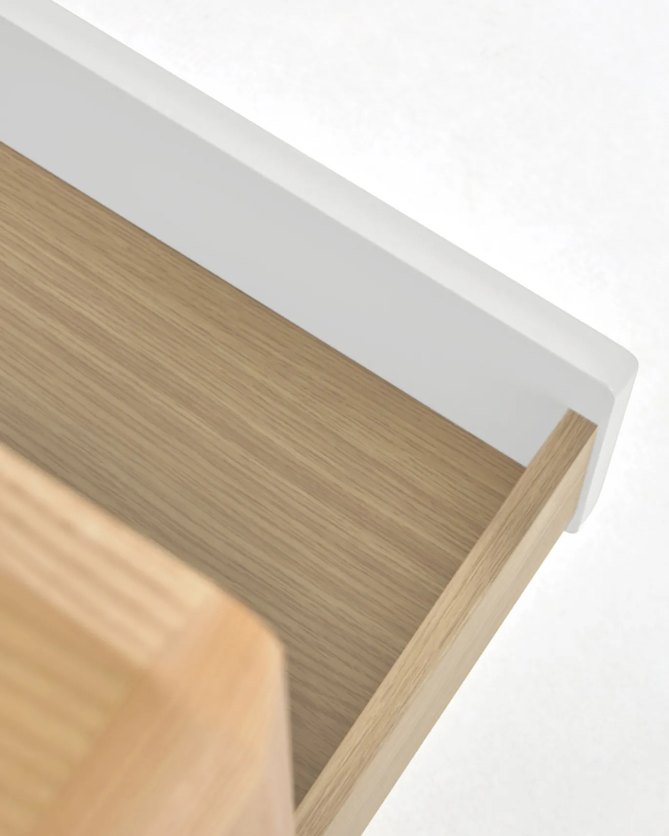Kave Home Ladekast Anielle 3 Laden Massief Essenfineer 99x78,5cm