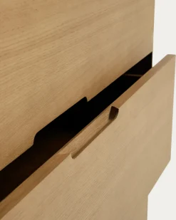 Kave Home Ladekast Arelida Eiken Lichtbruin 100cm