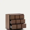 Kave Home Ladekast Onix Walnoot 3-Lades