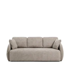 Kave Home Laira Slaapbank 3-zits Chenille Taupe