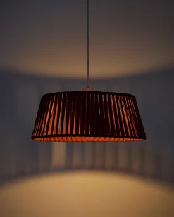 Kave Home Lampenkap Aldet Touw Terracotta Ø46cm