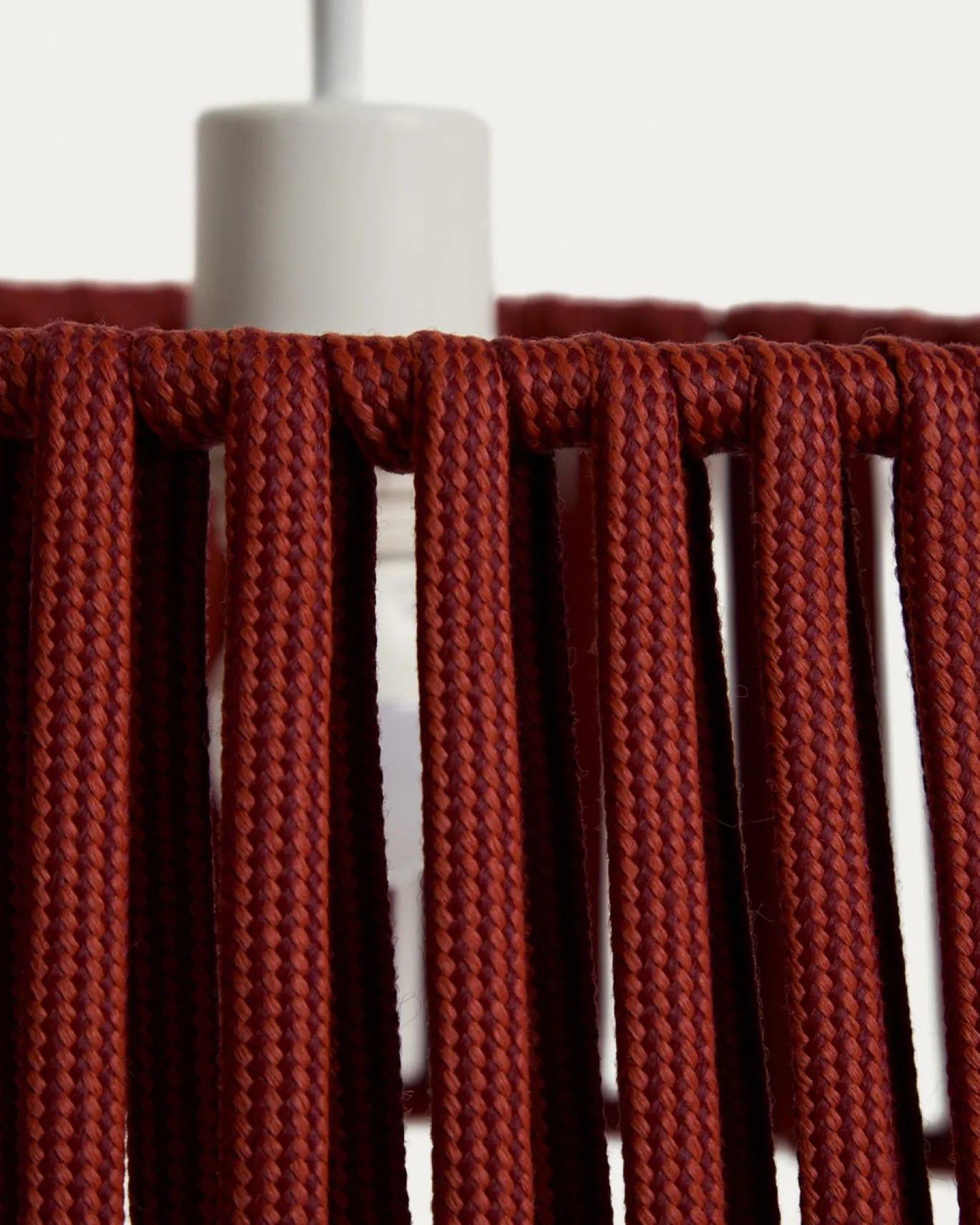 Kave Home Lampenkap Aldet Touw Terracotta Ø46cm