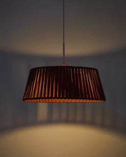 Kave Home Lampenkap Aldet Touw Terracotta Ø46cm