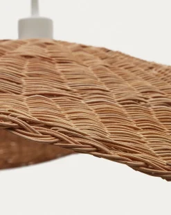 Kave Home Lampenkap Bisbal Rotan Naturel Ø80cm