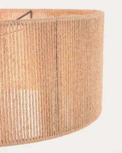 Kave Home Lampenkap Crista Jute Naturel Ø47cm
