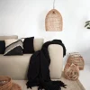 Kave Home Lampenkap Domitila Rotan Naturel Ø44cm