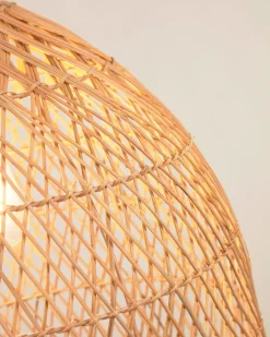 Kave Home Lampenkap Domitila Rotan Naturel Ø44cm