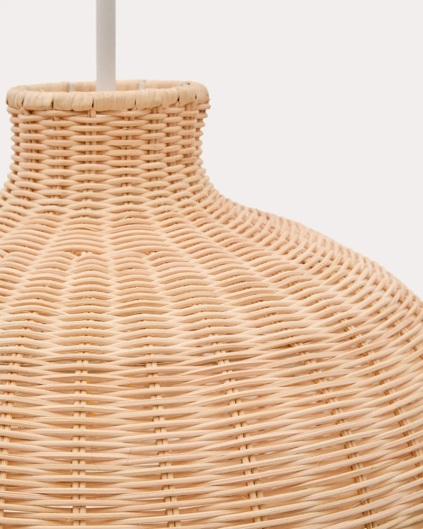 Kave Home Lampenkap Ennia Rotan Naturel Ø38cm