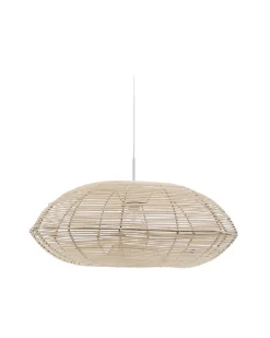 Kave Home Lampenkap Flaro Rotan met Lichte Afwerking Ø70cm