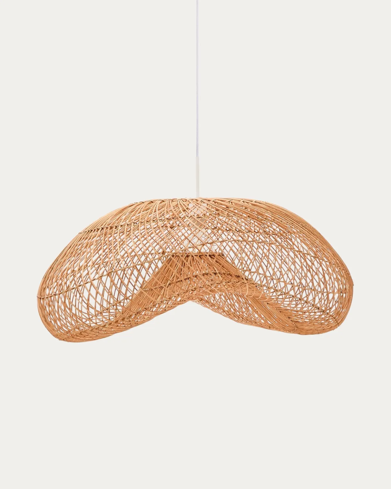 Kave Home Lampenkap Isora Rotan Naturel 80cm
