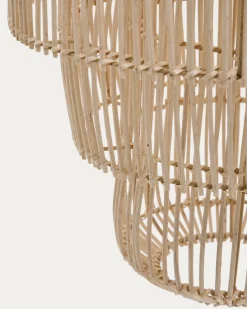 Kave Home Lampenkap Janoa Rotan Naturel Ø38cm