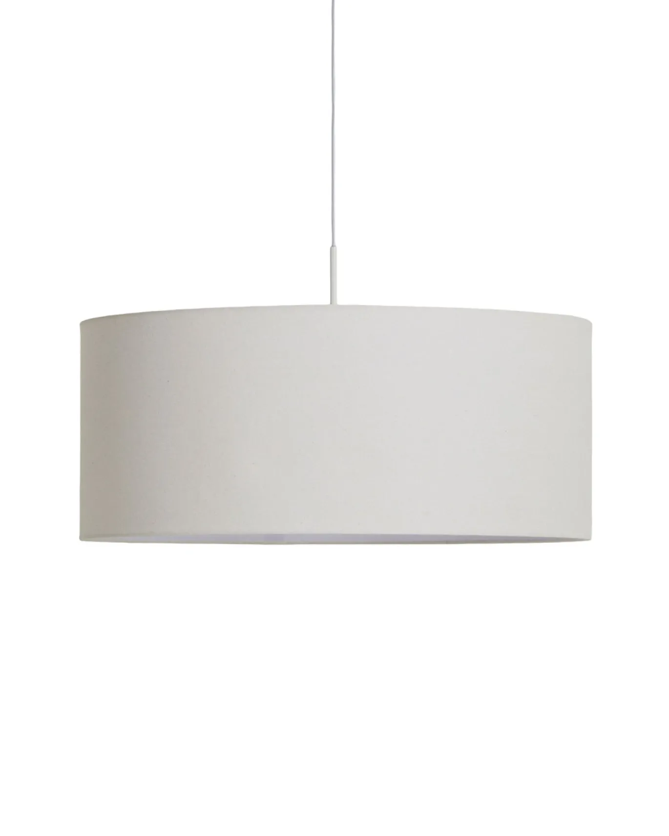 Kave Home Lampenkap Niani Katoen Ivoor Ø60cm