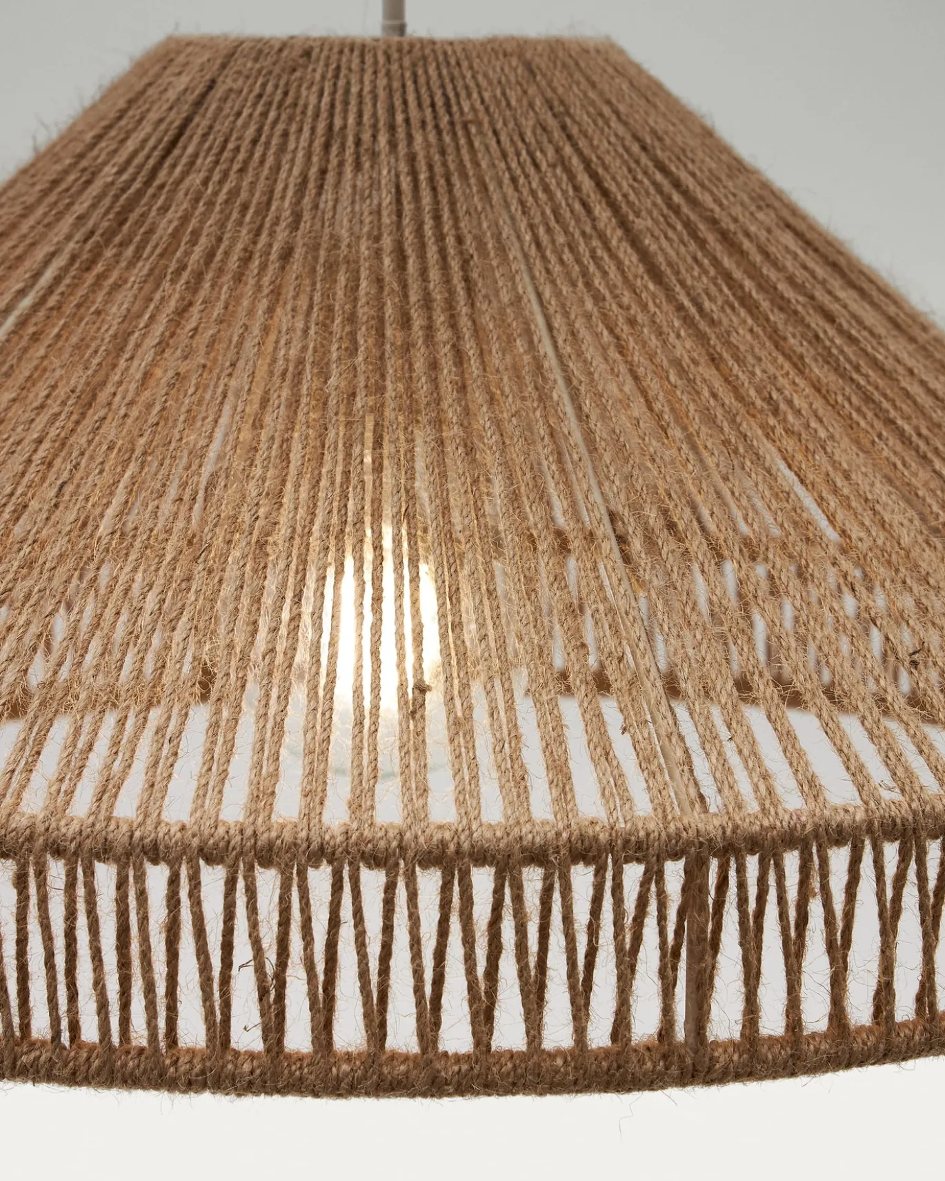 Kave Home Lampenkap Pontos Jute Ø45cm