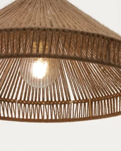 Kave Home Lampenkap Pontos Jute Ø45cm