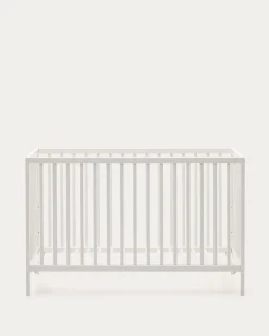 Kave Home Ledikant Shantal Beukenhout Wit 60x120cm