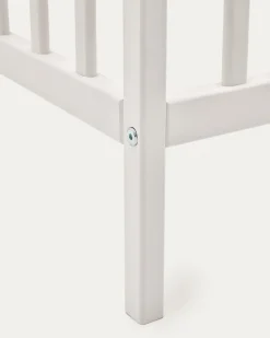 Kave Home Ledikant Shantal Beukenhout Wit 60x120cm