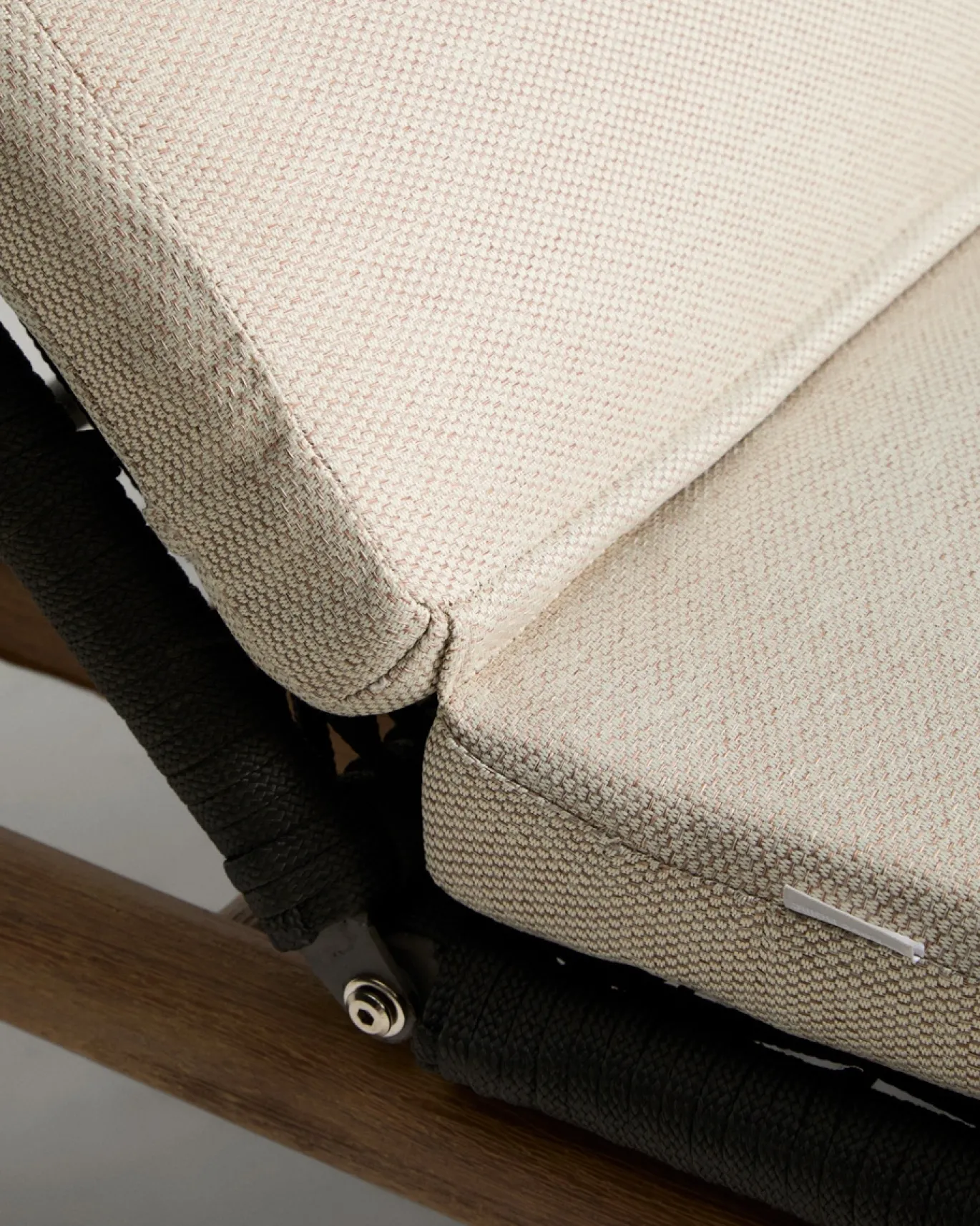 Kave Home Ligbed Alipa Acaciahout Grafiet 196x80cm