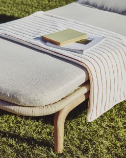 Kave Home Ligbed Alipa Acaciahout Beige 196x80cm