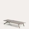 Kave Home Ligbed Capraia Stapelbaar Aluminium Taupe