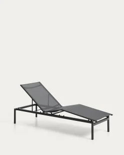 Kave Home Ligbed Lesina Stapelbaar Aluminium Grafiet