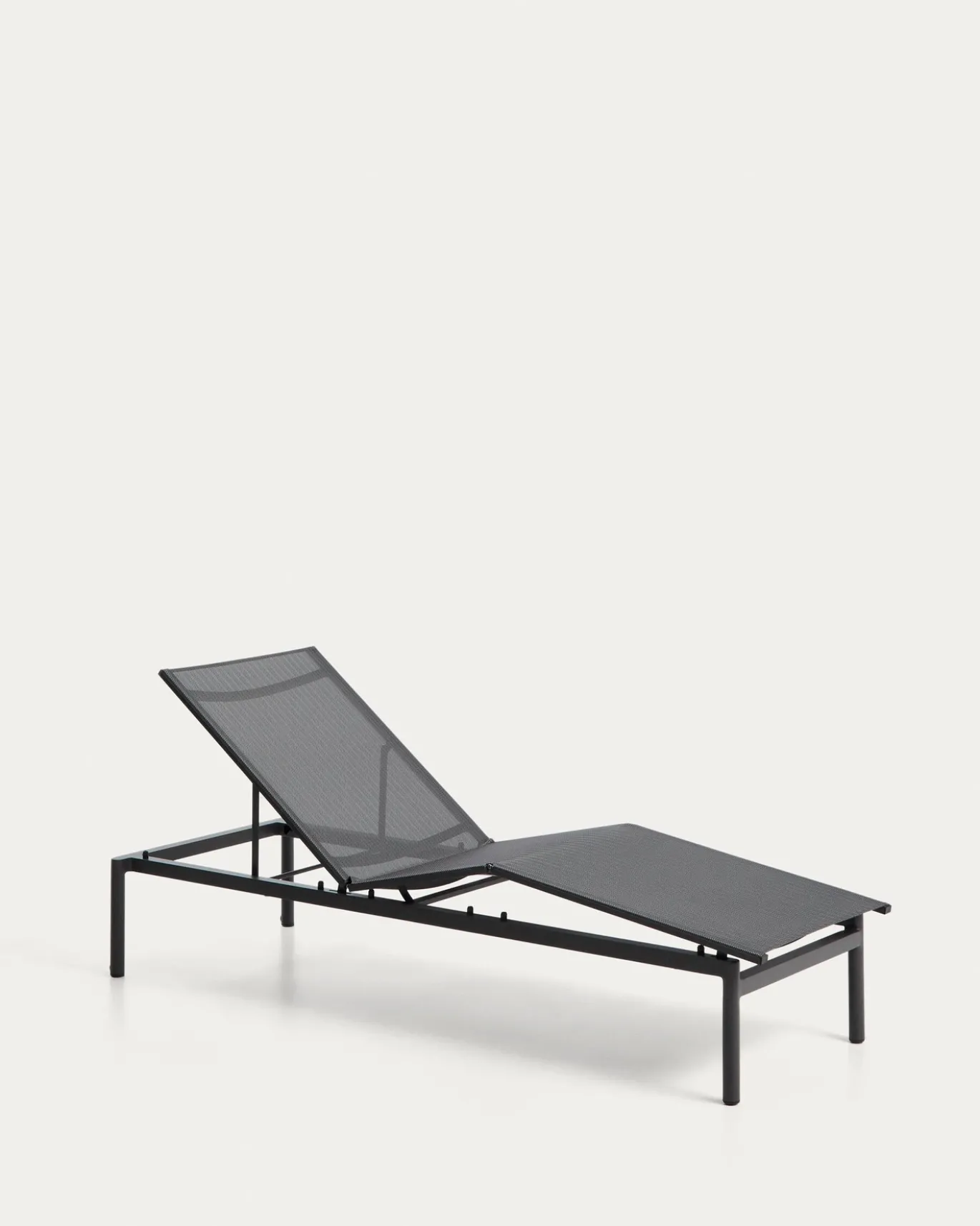 Kave Home Ligbed Lesina Stapelbaar Aluminium Grafiet