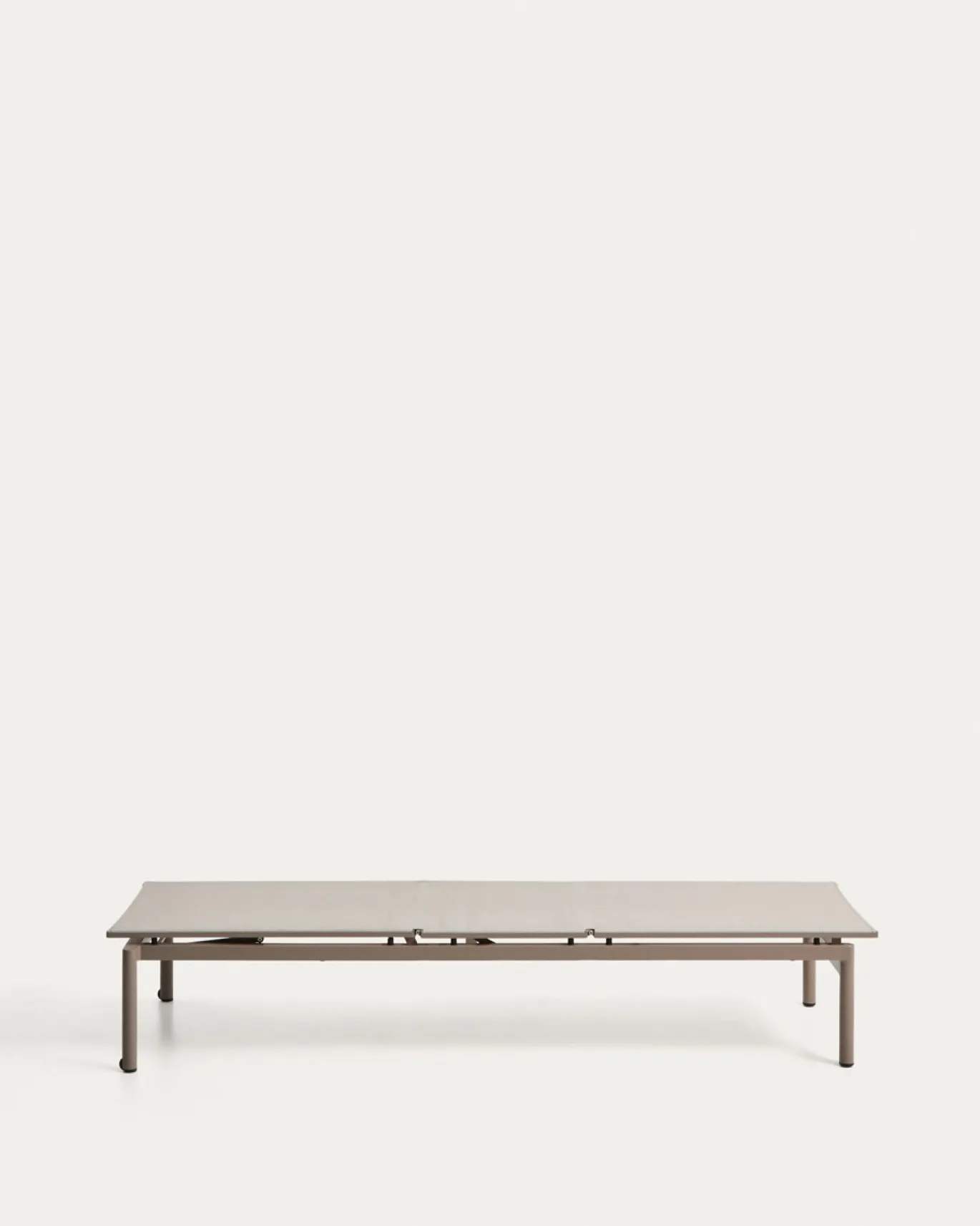 Kave Home Ligbed Lesina Stapelbaar Aluminium Taupe