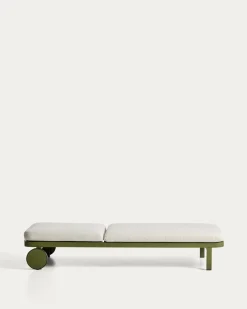 Kave Home Ligbed Rodia Beige/Groen 200cm