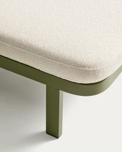 Kave Home Ligbed Rodia Beige/Groen 200cm