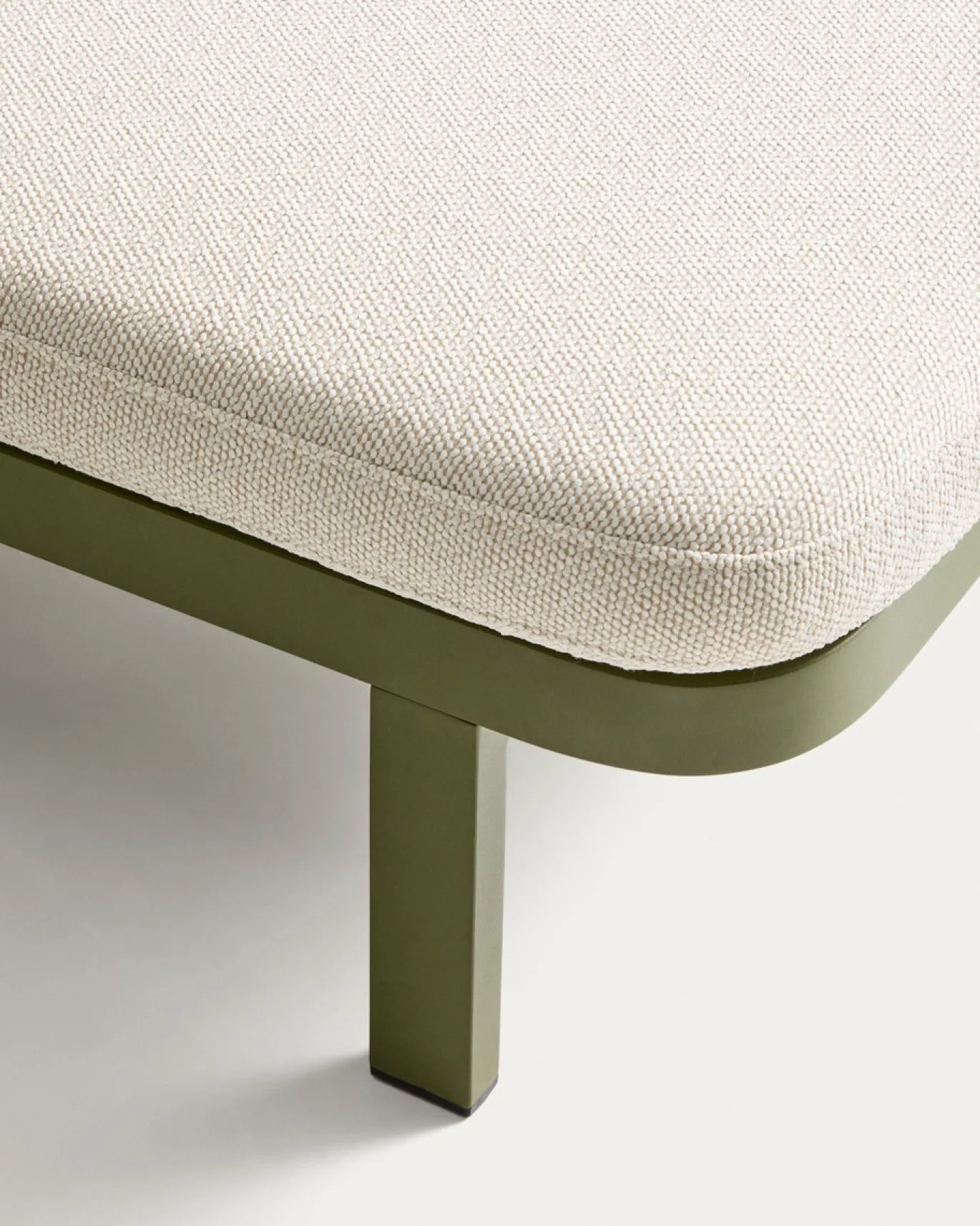 Kave Home Ligbed Rodia Beige/Groen 200cm