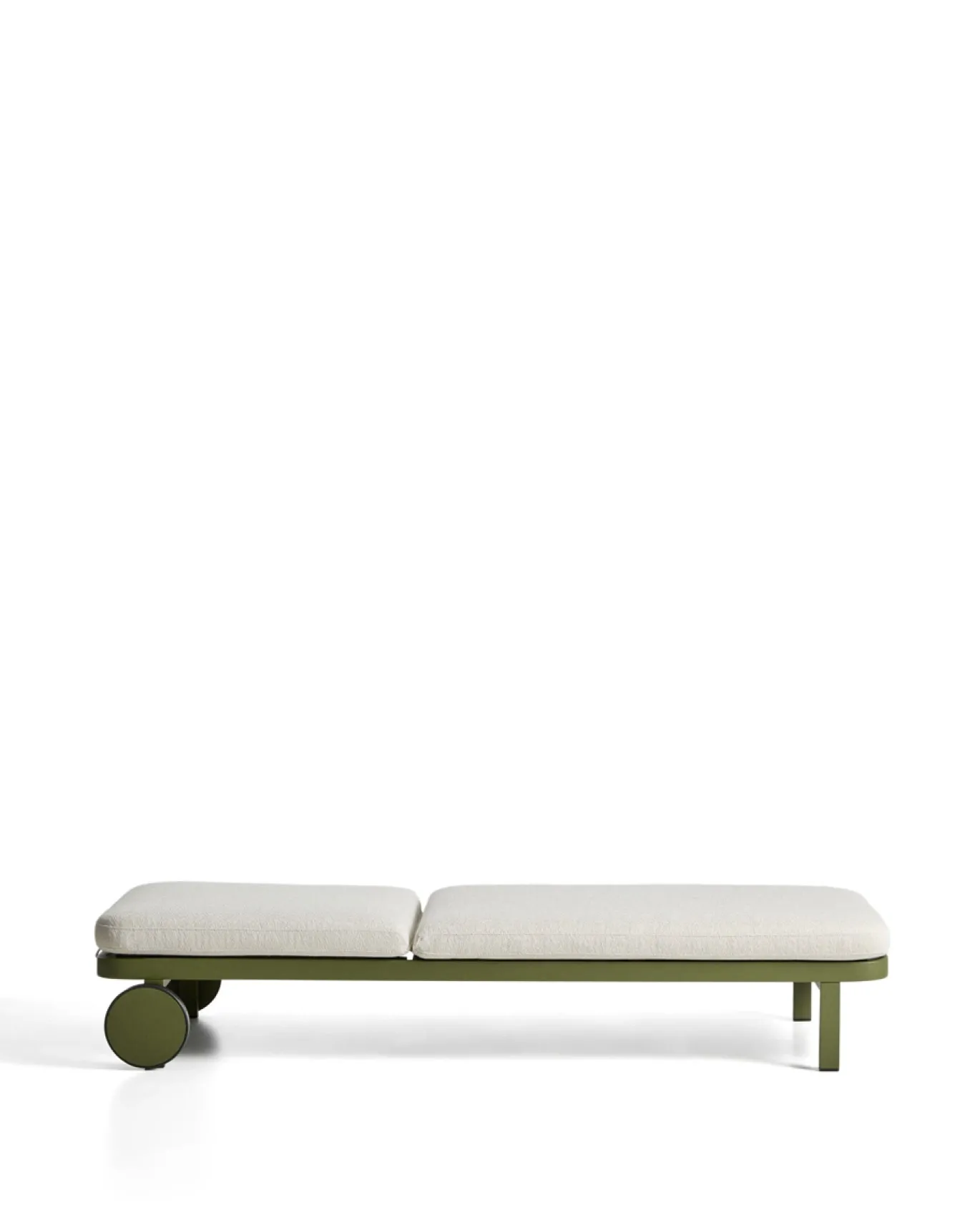 Kave Home Ligbed Rodia Beige/Groen 200cm
