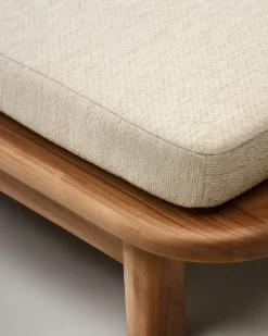 Kave Home Ligstoel Turqueta Massief Teakhout