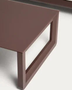 Kave Home Loungeset Nerano Aluminium Bruin