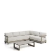 Kave Home Loungeset Nerano Hoekbank Taupe Klein