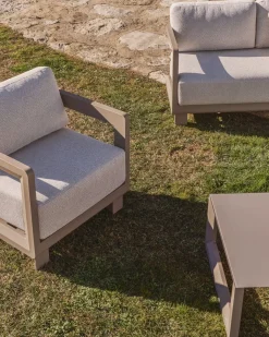 Kave Home Loungeset Nerano 3-Zits Taupe