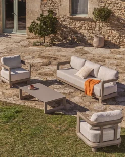 Kave Home Loungeset Nerano 3-Zits Taupe
