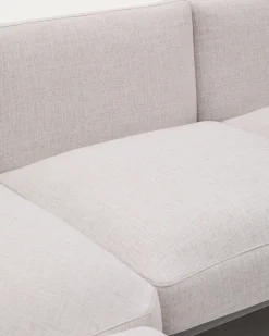 Kave Home Loungeset Sorells 5-Zits Beige/Naturel/Groen