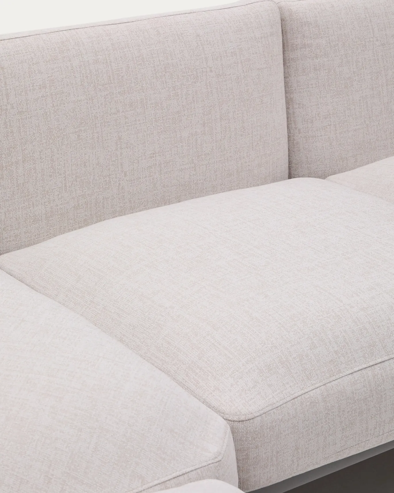 Kave Home Loungeset Sorells 5-Zits Beige/Naturel/Groen